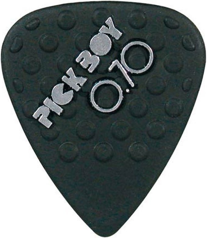 Pickboy GPNYL-070/S Plectra 0,70 mm Nylon 66 12-pack Voor Elektrische Akoestische En Basgitaren