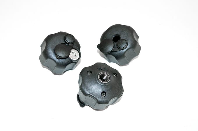 Buzzrack 3-pak knoppen met 8 mm sleutel