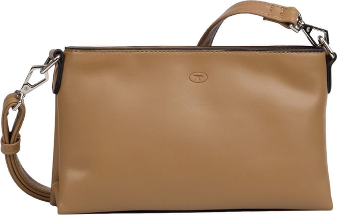 TOM TAILOR Schoudertas Poppy Cross Bag Camel Lichtbruin