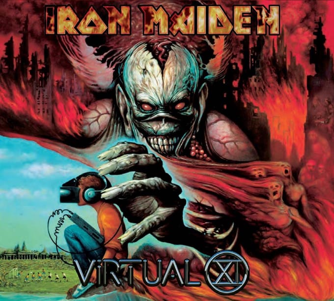 Iron Maiden CD - Virtual XI - voor Geen - standaard