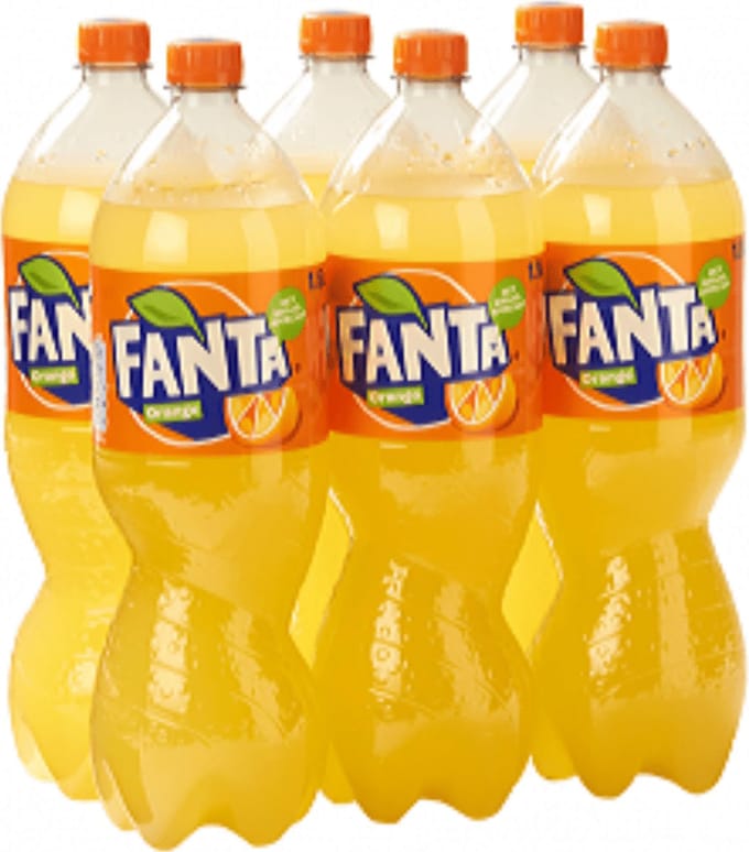 Fanta Orange - Petfles 6 x 1,5 liter - Turks