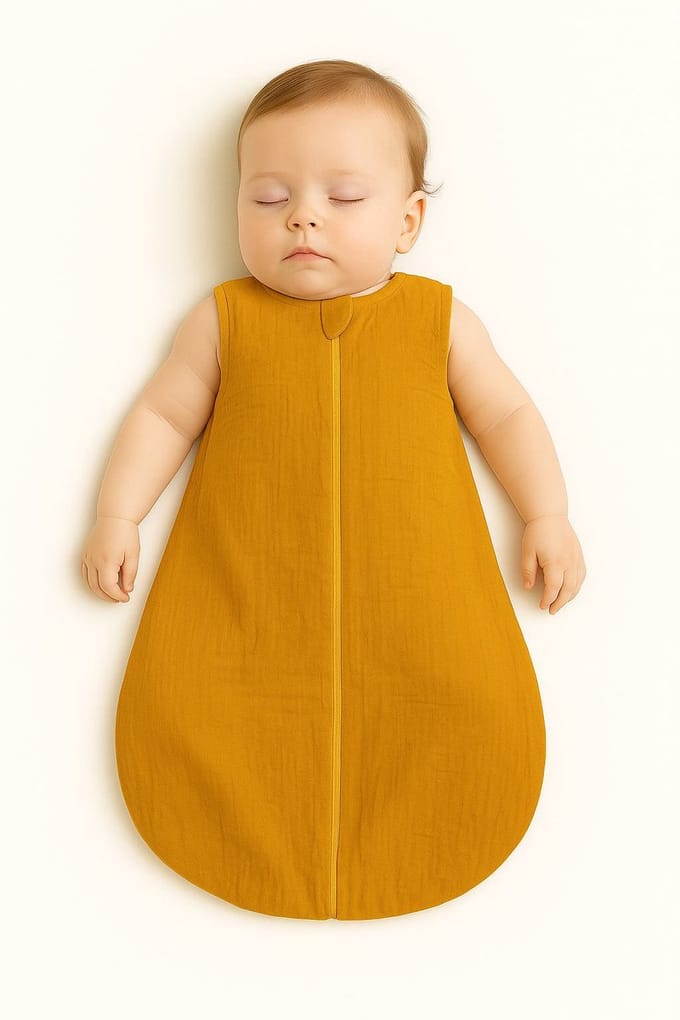 Slaapzak «Noche» | M 6-12 mnd | Honey yellow
