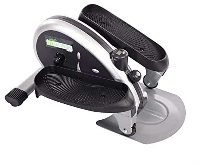 Compacte Zittende Elliptische Trainer voor Thuis - Voetpedaaltrainer voor Effectieve Cardio en Spiertraining