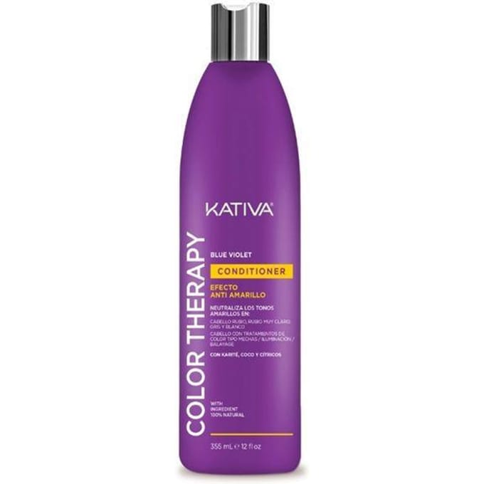 KATIVA Color Therapy Conditioner Blue Violet Anti-Yellow 355 ml