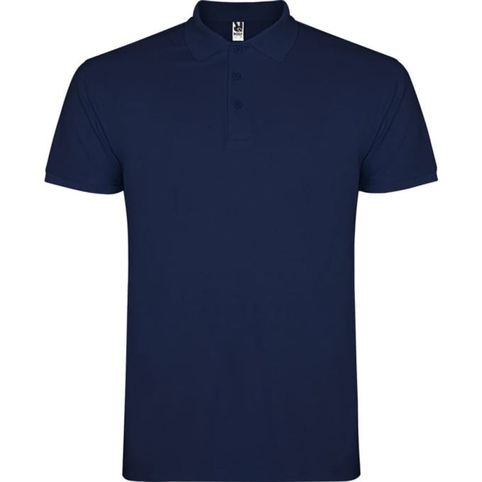 Roly Polo met ster voor kinderen (Marineblauw)