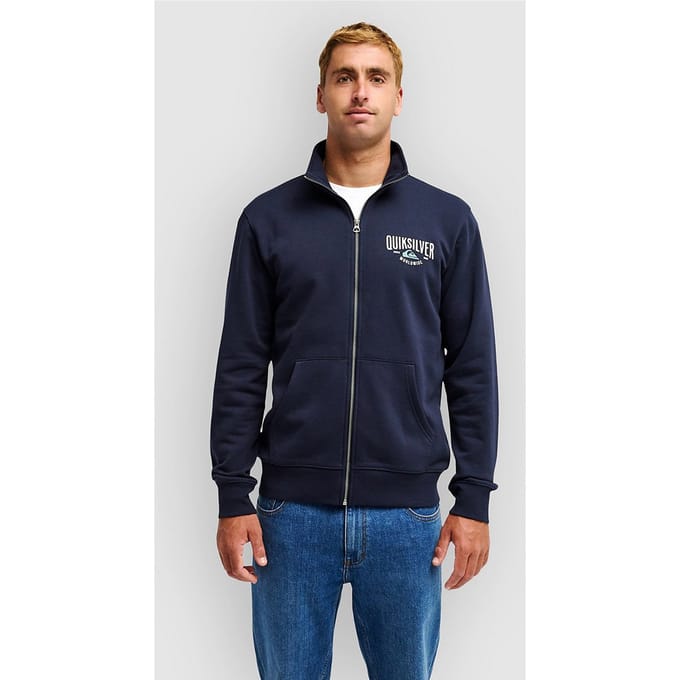 Quiksilver Quik Zip No Hood Half-Zip Sweater blauw