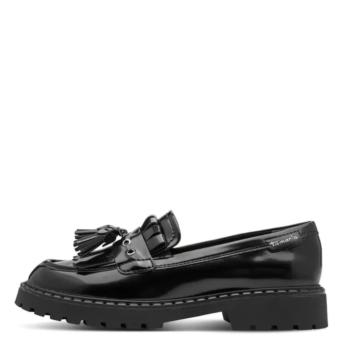 Tamaris Loafers - Dames - Zwart - Maat:36