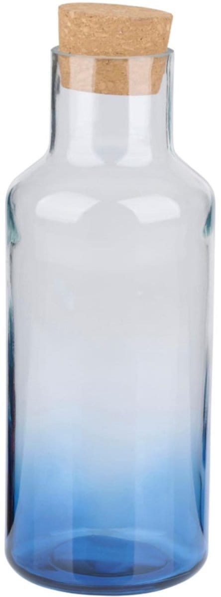 Glass bottle-smoke effect