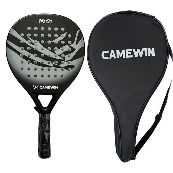 Nivard Padel Racket - Padelrackets - Padelracket - Grijs