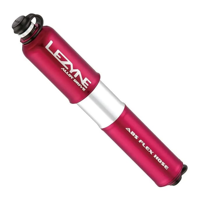 Lezyne Alloy Drive Mini Pump S, rood