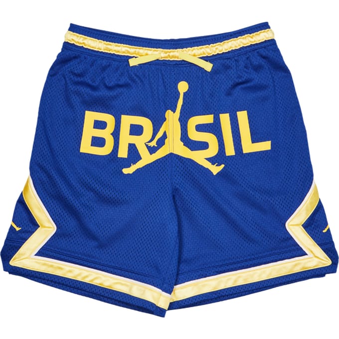 Jordan P6 Diamond Korte Broeken Kinder - Blauw - Maat 147 - 158 CM - Poly Mesh