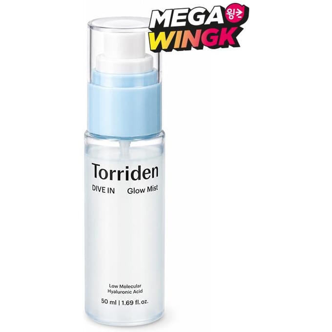 Torriden DIVE-IN Brume Hydratante Éclat 50ml white