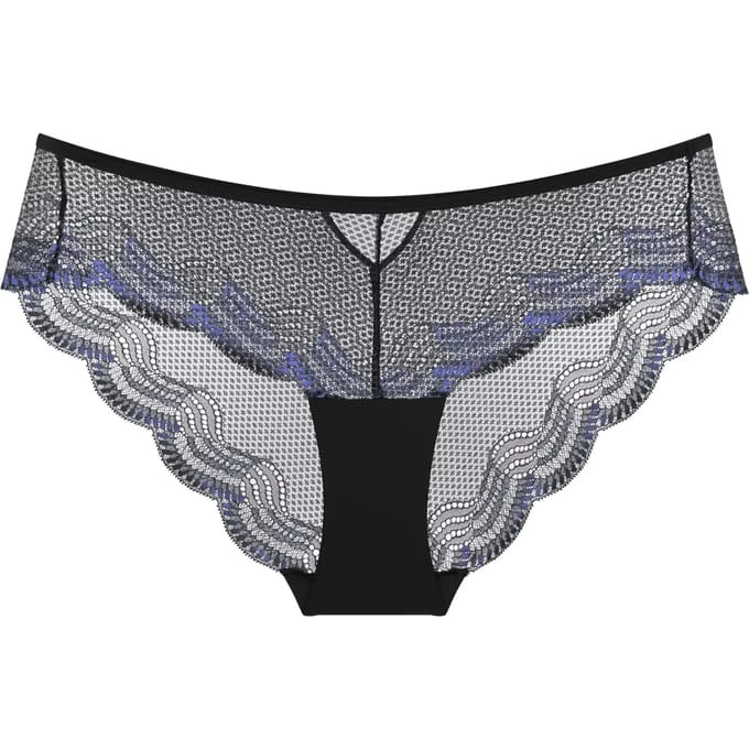 Triumph Comfort Glam Hipster Dames Onderbroek - ZWART