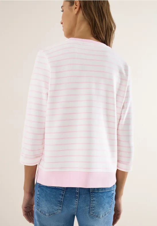 Gestreept sweatshirt