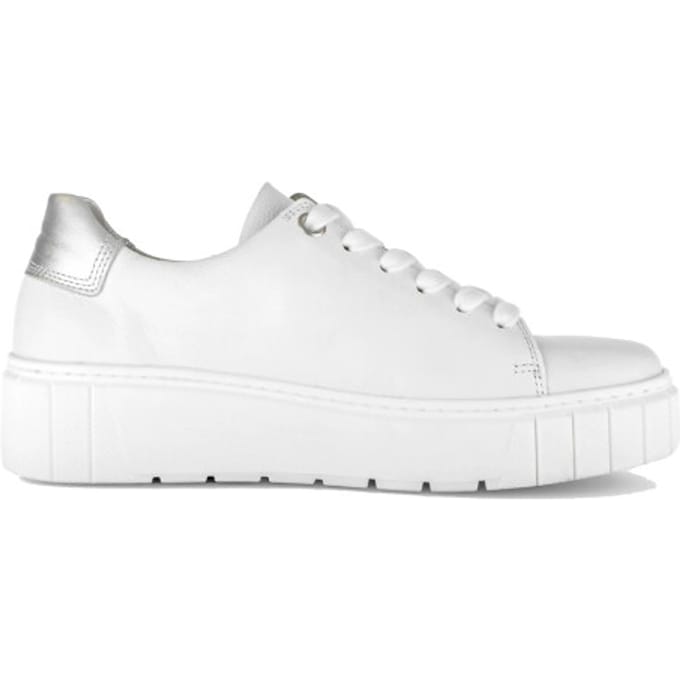Gabor 86.410.52 - dames sneaker - Wit - maat 42 (EU) 8 (UK)