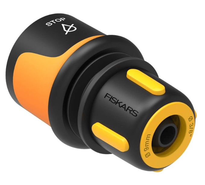 Fiskars slangkoppeling stop 9mm (3/8'')