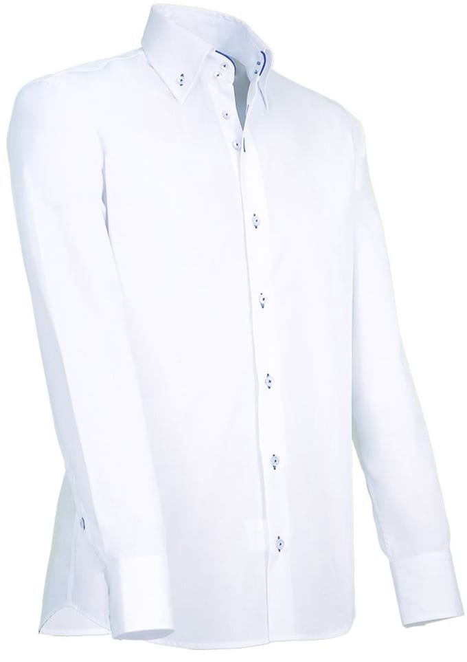 Giovanni Capraro 913-36 Heren Shirt 55/45% Katoen/Polyester overhemd | maat M