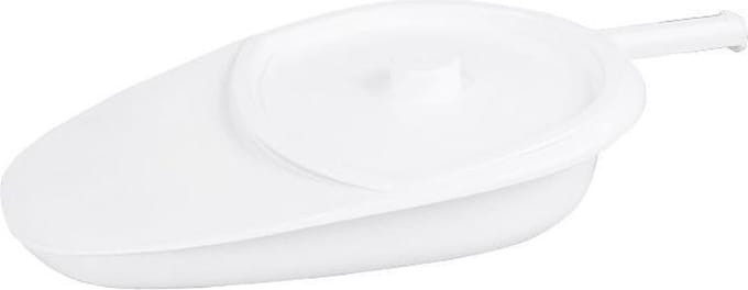 Bedpan met deksel Vitility