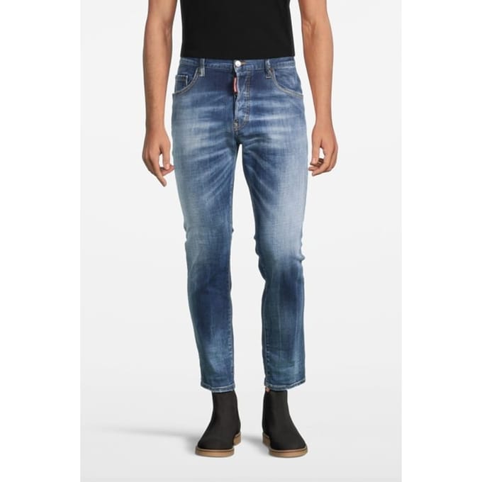 Dsquared2 Cool Guy Jeans Blue Größe: 50 | Slim Jeans Outlet | Herren | Blau