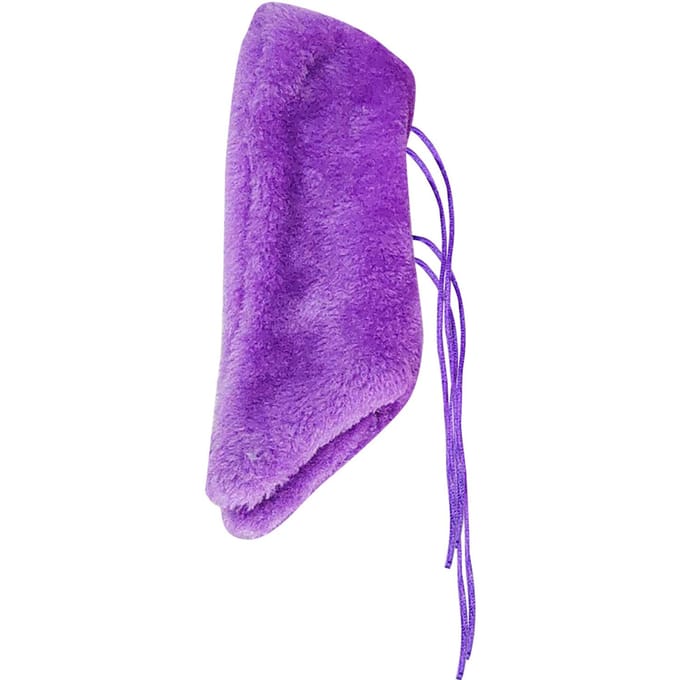 Hoek Fleece Vogeldeken Comfortabel Warm Vogel Schuilplaats Bed Papegaai Deken voor Herfst Winter Klein paars