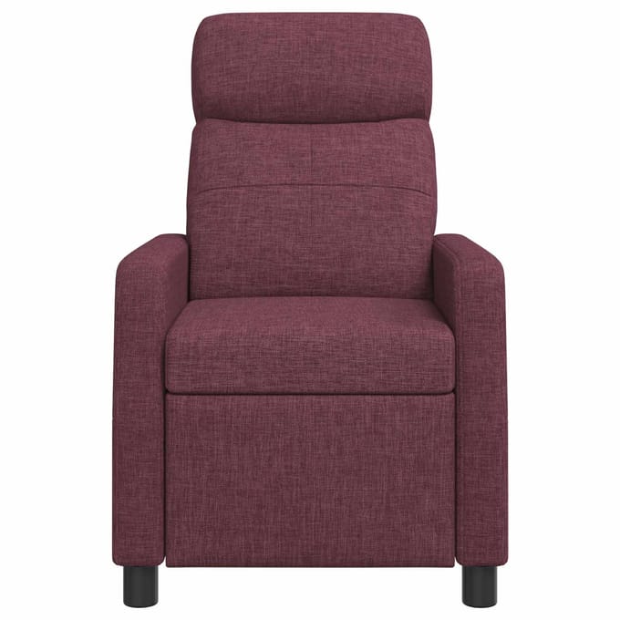 vidaXL - Recliner - Paars - Stof