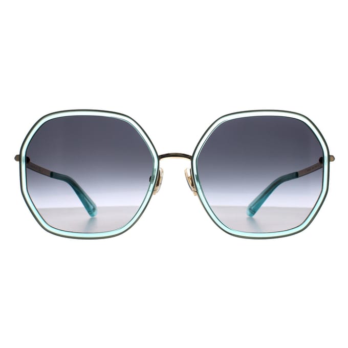 Kate Spade Vierkant Dames Blauw Goud Grijs Verloop Nicola/G/S