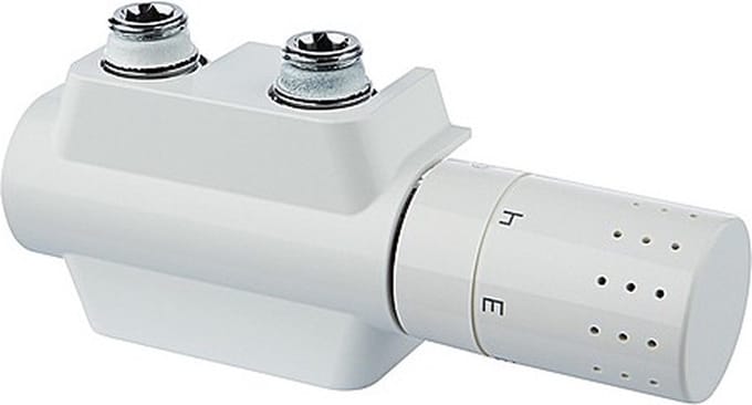 BELRAD Thermostatische Middenaansluitset – Vloer & Muur – Wit – M30 x 16/2