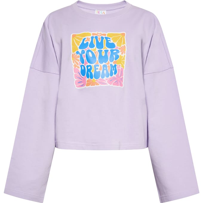 IZIA Sweatshirt Dames Lavendel