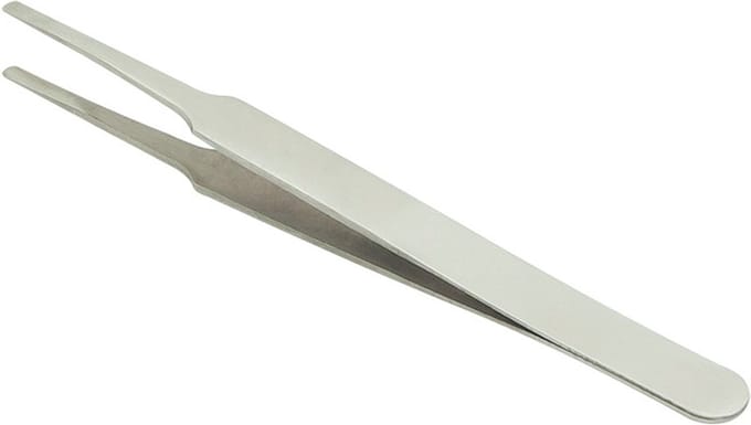 Pincet 120 mm - plat - TS-13 - antimagnetisch
