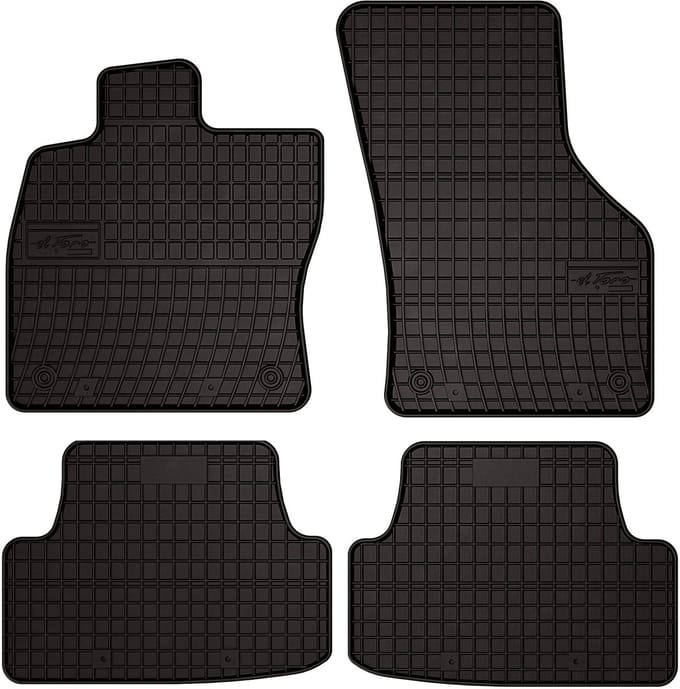 Wielganizator SolidPRO Serie - Automatten - Audi A3 8V Hatchback/Cabrio - Zwarte Kleur - Perfecte Pasvorm