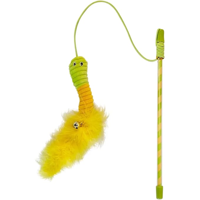 Knuffel voor katten Nobby Pet Katzenangel Mit Spielzeug,