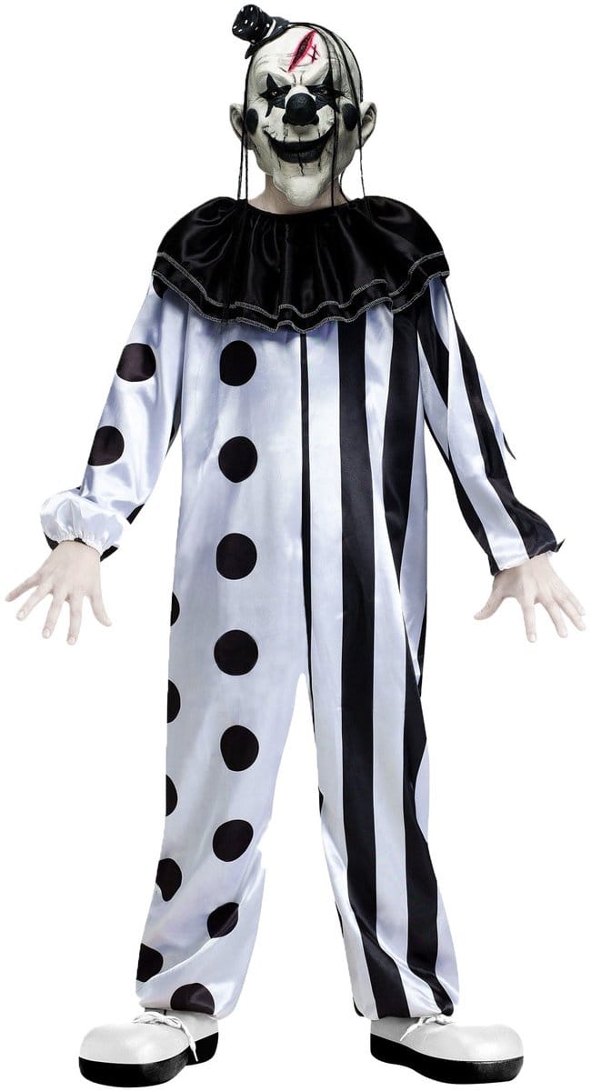 Killer Pantomime Kinderkostuum - Halloween