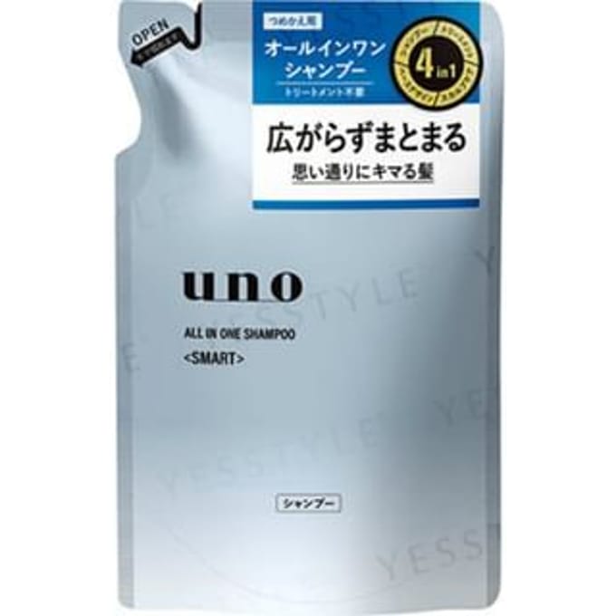Shiseido - Uno All-in-One Shampoo Smart Refill 400ml