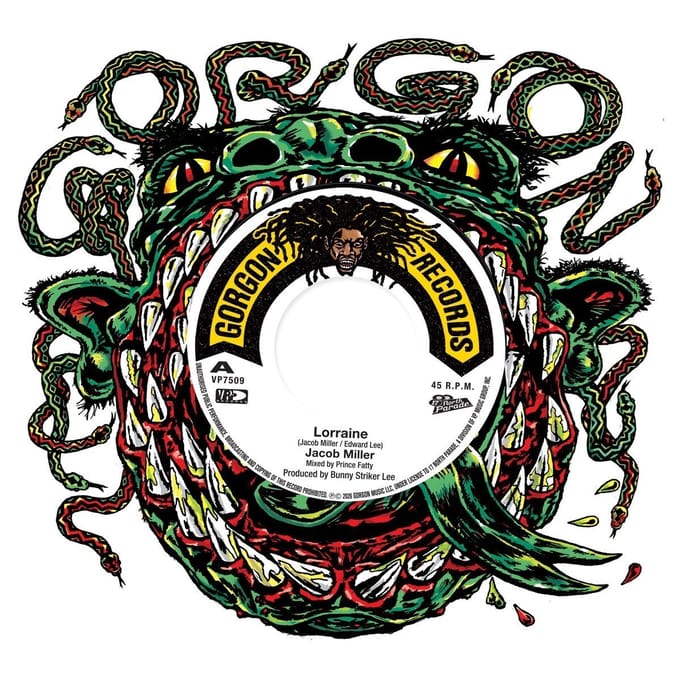 Jacob Miller, Prince Fatty & Aggrovators - Lorraine (7" Single)