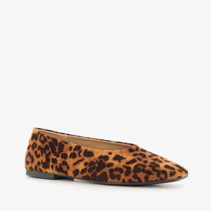 Blue Box dames ballerina's bruin - Maat 39