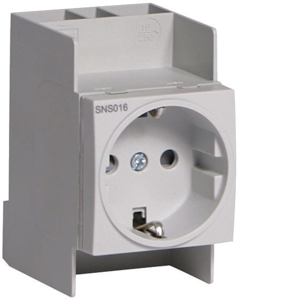 Hager VISION Modulaire Wandcontactdoos (Europese Stekkerdoos) - VKS09SW