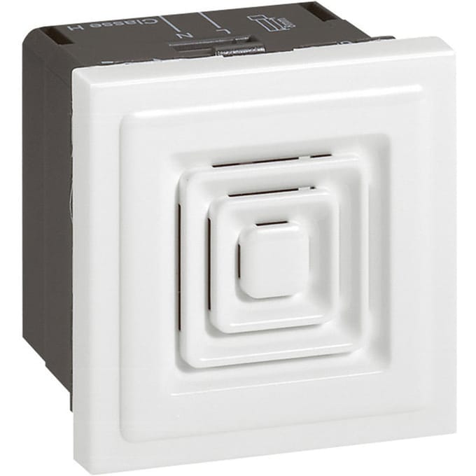 Legrand Mosaic Alarmmelder IP41 IK04 2 Modules 12-48V - 041507