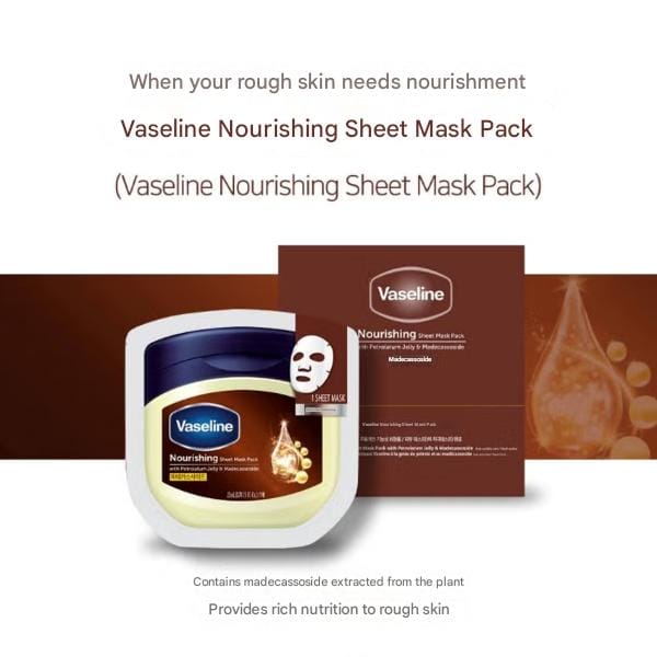 Vaseline Ceramide Intensive Moisture Sheet Mask – 23 ml (5 Vel/10 Vel) Ceramide x 5Sheets blue