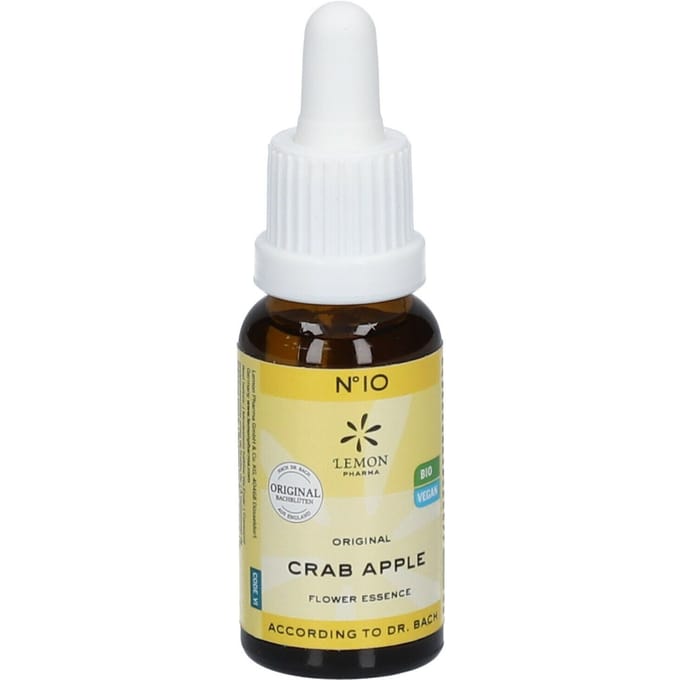 Bach Bloesem Bach bloesemremedies crab apple bio 20 Milliliter