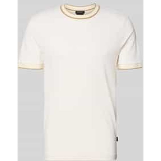 regular fit T-shirt van puur katoen model 'H-THOMPSON 81'