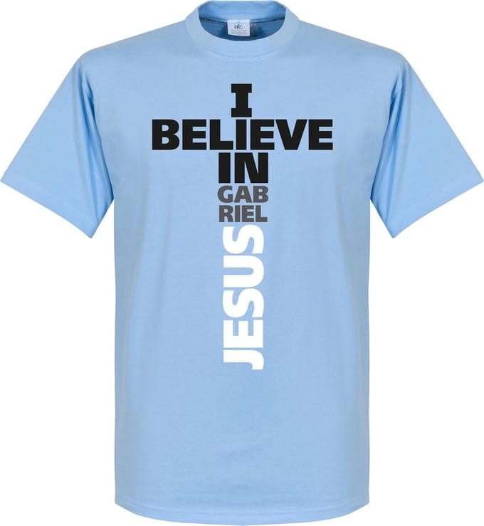 I Believe in Gabriel Jesus T-Shirt - L