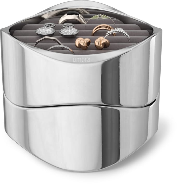 WAVY JEWELRY ORGANIZER CHROME