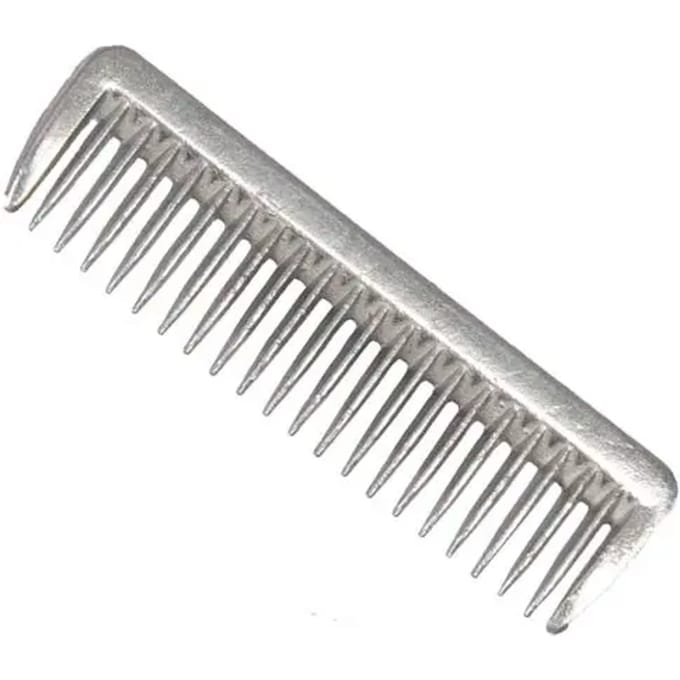 Aluminium paardenhaar kam T de T