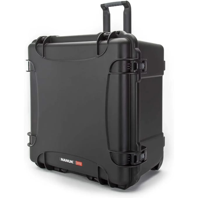 Nanuk 970 Case w/padded divider - Black