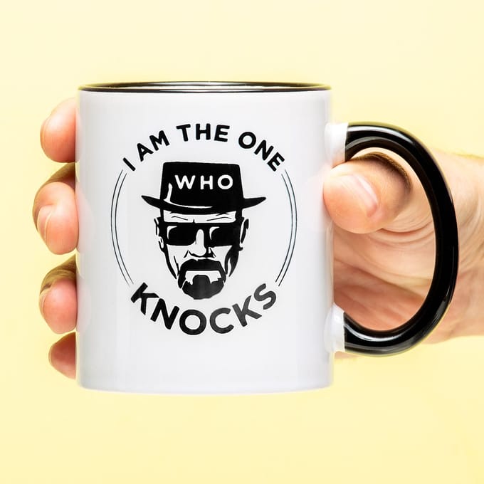 Ditverzinjeniet.nl Mok Breaking Bad I Am The One Who Knocks Heisenberg