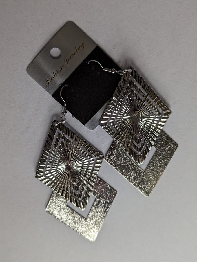 Amodi Oorhanger - Lange Oorbellen - Mode - Groot - Bohemien - Zilverkleurig