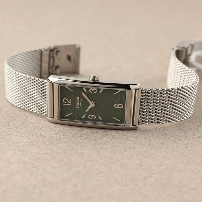 Boccia Titanium 3366-01 Dames Horloge