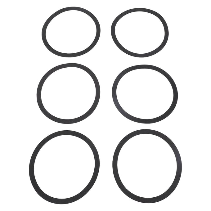 10 stuks EVA Luidspreker Afdichtingspakking Schokbestendig Antislip Geluidsdemping Anti Luchtlekkage Luidsprekerafdichting white