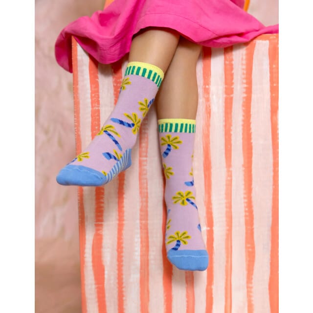 Oilily Mumbai Sokken- maat35-38 Orchid Bloom