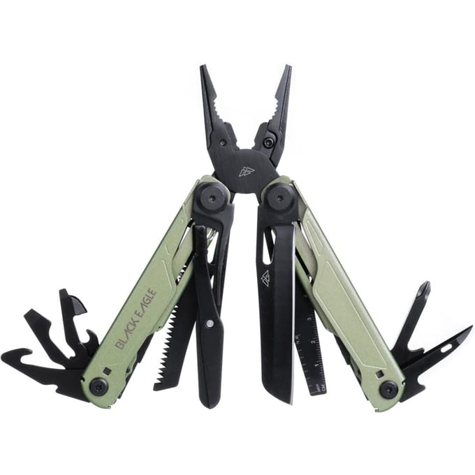 Black Eagle Yukon Forest Green Multitool